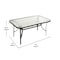 Flash Furniture Lila 7pc Patio Dining St w/60in. Tempered Glss Patio Tbl w/Umbrella Hole and 6 Blk Trpl Slat Chairs TLH-94B-017CBK-GG - alternate 2